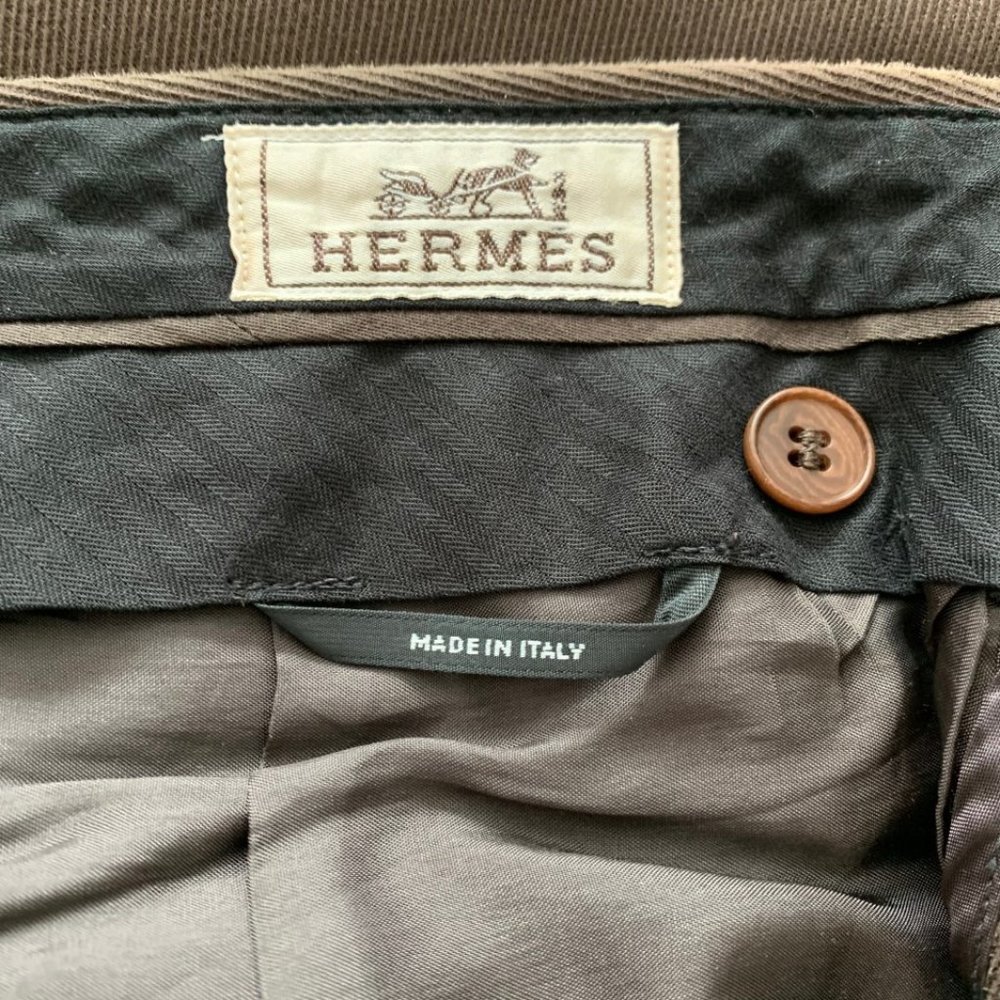 Hermès Men's Cotton Corduroy Trousers